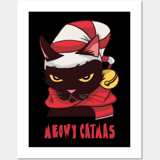 Meowy Catmas Posters and Art